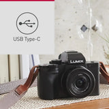 Panasonic Lumix DC-G100DK Black (with 12-32mm F/3.5-5.6 Asph. Mega O.I.S.) - Norwich Cameras