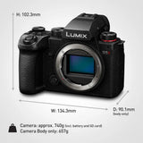 Panasonic Lumix DC-S5 II Body (DC-S5M2) (Black) - Brand New / Sealed Box / Full Warranty / 5025232927760 / DC-S5M2E