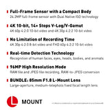 Panasonic Lumix DC-S5 Mirrorless Digital Camera with 20-60mm F3.5-5.6 Lens + Lumix S 85 f1.8 (S-S85) - Brand New