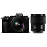 Panasonic Lumix DC-S5 Mirrorless Digital Camera with 20-60mm F3.5-5.6 Lens + Lumix S 50 f1.8 (S-S50) TBC