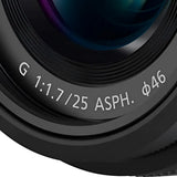 Panasonic LUMIX G 25mm F/1.7 ASPH (HH025, Retail Box) Black - Norwich Cameras