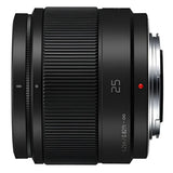 Panasonic LUMIX G 25mm F/1.7 ASPH (HH025, Retail Box) Black - Norwich Cameras