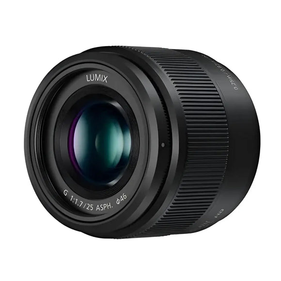 Panasonic LUMIX G 25mm F/1.7 ASPH (HH025, White Box) Black