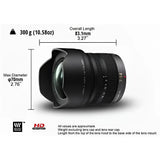 Panasonic LUMIX G 7-14mm f4 ASPH Black HF007014 - Norwich Cameras