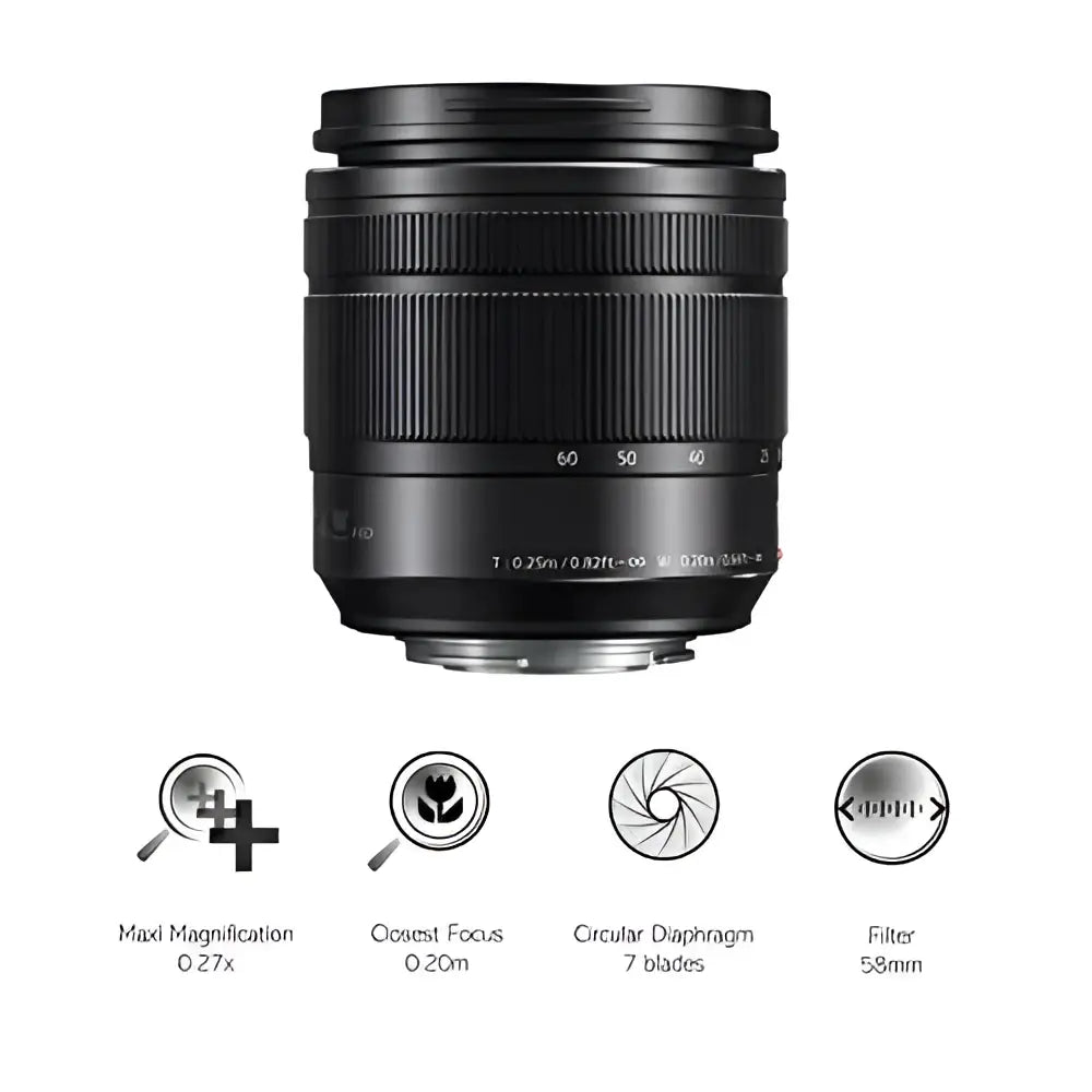 Panasonic Lumix G Vario 12-60mm f/3.5-5.6 ASPH. POWER O.I.S. Lens