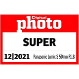 Panasonic Lumix S 50mm f/1.8 Lens (S-S50) - Norwich Cameras
