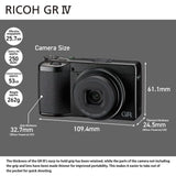 Ricoh GR IV Digital Camera - Brand New / Sealed Box / Full Warranty / 27075311305 / 1552 - FALSE