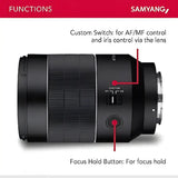 Samyang AF 35mm f/1.4 FE II Lens (Sony E) - Norwich Cameras
