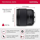 Samyang AF 75mm F/1.8 (Fuji X) - Norwich Cameras