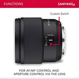 Samyang AF 75mm F/1.8 (Fuji X) - Norwich Cameras