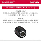 Samyang AF 85mm f/1.4 Lens for Nikon F Samyang