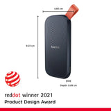 SanDisk E30 Portable SSD (2TB SDSSDE30-2T00-G26) - Brand New / Sealed Box / Full Warranty / 619659204853