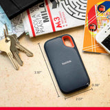 SanDisk Extreme Portable SSD V2 (8TB SDSSDE61-8T00-G25) - Brand New / Sealed Box / Full Warranty / 619659208998