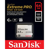 Sandisk Extreme PRO CFast 2.0 (64GB, SDCFSP-064G-G46D) Sandisk