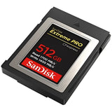 SanDisk Extreme PRO CFexpress Card Type B (512GB, SDCFE-512G-GN4NN) Sandisk