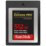 SanDisk Extreme PRO CFexpress Card Type B (512GB, SDCFE-512G-GN4NN) Sandisk
