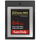 SanDisk Extreme PRO CFexpress Card Type B (64GB SDCFE-064G) - Brand New / Sealed Box / Full Warranty / 619659176358