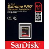 SanDisk Extreme PRO CFexpress Card Type B (64GB SDCFE-064G) - Brand New / Sealed Box / Full Warranty / 619659176358