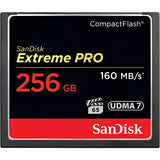 Sandisk Extreme Pro CompactFlash (Read 160mb/s, Write140mb/s, 256GB) (SDCFXPS-256G-X46) TBC