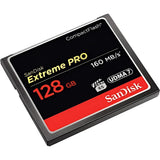Sandisk Extreme Pro CompactFlash (Read 160mb/s, Write150mb/s, 128GB) (SDCFXPS-128G-X46) Sandisk