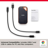 SanDisk Extreme Pro Portable SSD V2 (4TB SDSSDE81-4T00-G25) - Brand New / Sealed Box / Full Warranty / 619659184735