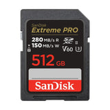 Sandisk Extreme Pro SDXC UHS-II (512GB SDSDXEP-512G-GN4IN) - Brand New / Sealed Box / Full Warranty / 619659202156