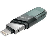 Sandisk iXpand Flash Drive Flip (128GB SDIX90N-128G-GN6NE Black) - Brand New / Sealed Box / Full Warranty
