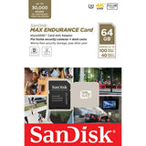Sandisk MAX Endurance (64GB, SDSQQVR-064G-GN6IA) Sandisk