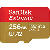 Sandisk microSDXC Extreme (256GB SDSQXAV-256G-GN6MN) - Brand New / Sealed Box / Full Warranty / 619659188511