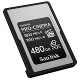 SanDisk PRO-CINEMA CFexpress Type A Memory Card (480GB SDCFEA-480G-ZN4MN) - Brand New / Sealed Box / Full Warranty