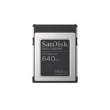 SanDisk PRO-CINEMA CFexpress Type B Memory Card (640GB SDCFEC-640G-GN4MN) - Brand New / Sealed Box / Full Warranty