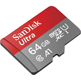 Sandisk Ultra Micro SDXC A1 140mbs (No Adapter) (64GB SDSQUAB-064G-GN6MN) - Brand New / Sealed Box / Full Warranty