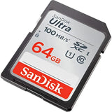 Sandisk Ultra SDXC UHS-1 Class 10 (48MB/s 64GB) (SDSDUNB-064G-GN6IN) - Brand New / Sealed Box / Full Warranty