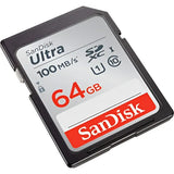 Sandisk Ultra SDXC UHS-1 Class 10 (48MB/s 64GB) (SDSDUNB-064G-GN6IN) - Brand New / Sealed Box / Full Warranty