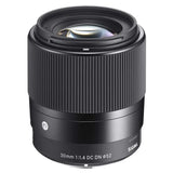 Sigma 30mm f/1.4 DC DN Contemporary Lens (Sony E) - Brand New / Sealed Box / Full Warranty / 008512630265 / 302965
