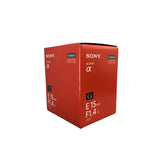 Sony E 15mm F/1.4 G Lens (SEL15F14G) - Brand New / Sealed Box / Full Warranty / TBC / SEL15F14G - Sony E 15mm F/1.4 G