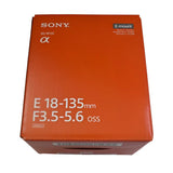 Sony E 18-135mm f/3.5-5.6 OSS Lens (SEL18135 Retail Packing) - Brand New / Sealed Box / Full Warranty / TBC
