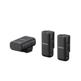 Sony ECM-W3 2-Person Wireless Microphone System with Multi Interface Shoe (2 Transmitters) - Norwich Cameras