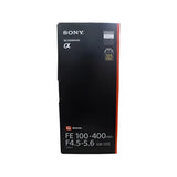 Sony FE 100-400mm f/4.5-5.6 GM OSS Lens (SEL100400GM) - Brand New / Sealed Box / Full Warranty / TBC / SEL100400GM.SYX