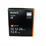 Sony FE 12-24mm f/2.8 GM Lens (SEL1224GM) - Brand New / Sealed Box / Full Warranty / 4548736099784 / SEL1224GM - Sony