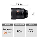Sony FE 135 F1.8 GM SEL135F18GM - Brand New / Sealed Box / Full Warranty / 027242914995, 663701816914 / SEL135F18GM