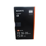 Sony FE 16-35mm f/2.8 GM Lens (SEL1635GM) - Brand New / Sealed Box / Full Warranty / 4548736038448 / SEL1635GM - Sony