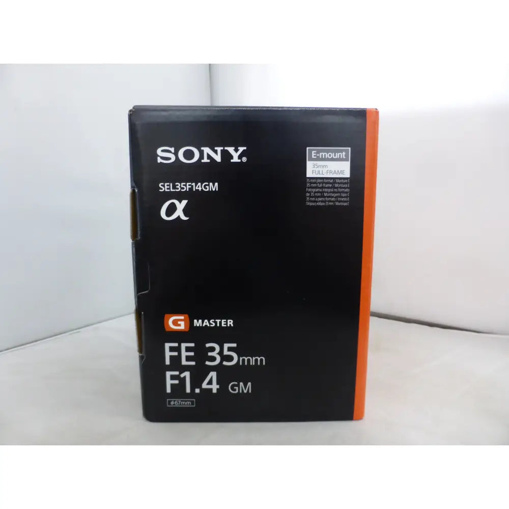 Sony FE 35mm F/1.4 GM (SEL35F14GM) – Norwich Cameras