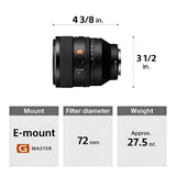 Sony FE 50mm F/1.2 GM (SEL50F12GM) - Norwich Cameras