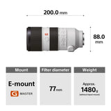 Sony FE 70-200mm f/2.8 GM OSS Lens (SEL70200GM) - Brand New / Sealed Box / Full Warranty / 4548736038417