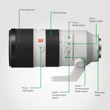 Sony FE 70-200mm f/2.8 GM OSS Lens (SEL70200GM) - Brand New / Sealed Box / Full Warranty / 4548736038417
