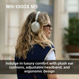 Sony WH-1000XM5 Wireless Noise-Canceling Over-Ear Headphones (Smoky Pink) - Brand New / Sealed Box / Full Warranty
