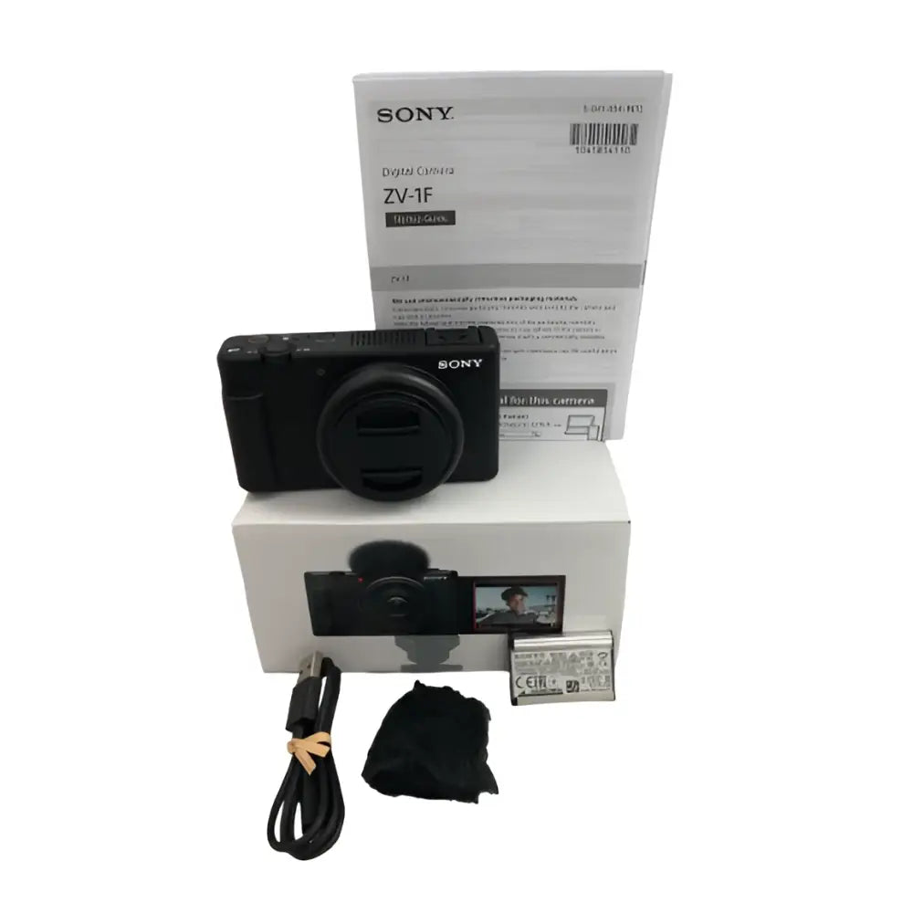 Sony ZV-1F Vlogging Camera (Black) – Norwich Cameras
