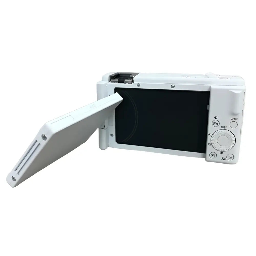 Sony ZV-1F Vlogging Camera (White) - Compact & Easy to Use