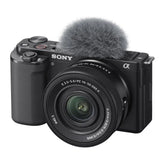 Sony ZV-E10 Mirrorless Camera with 16-50mm and 55-210mm Lens (ILCZV-E10Y) (Black) - Brand New / Sealed Box / Full
